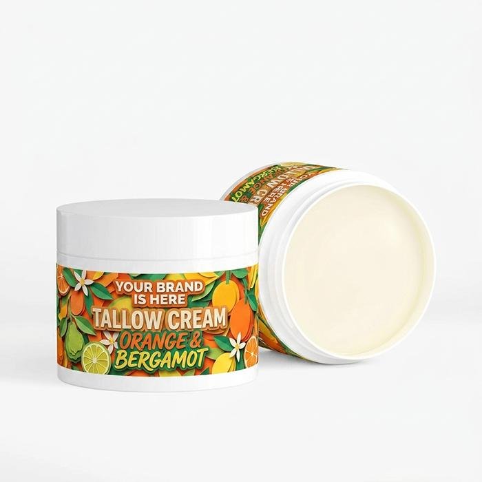 orange-bergamot (2) Tallow Cream Orange & Bergamot - Image 1